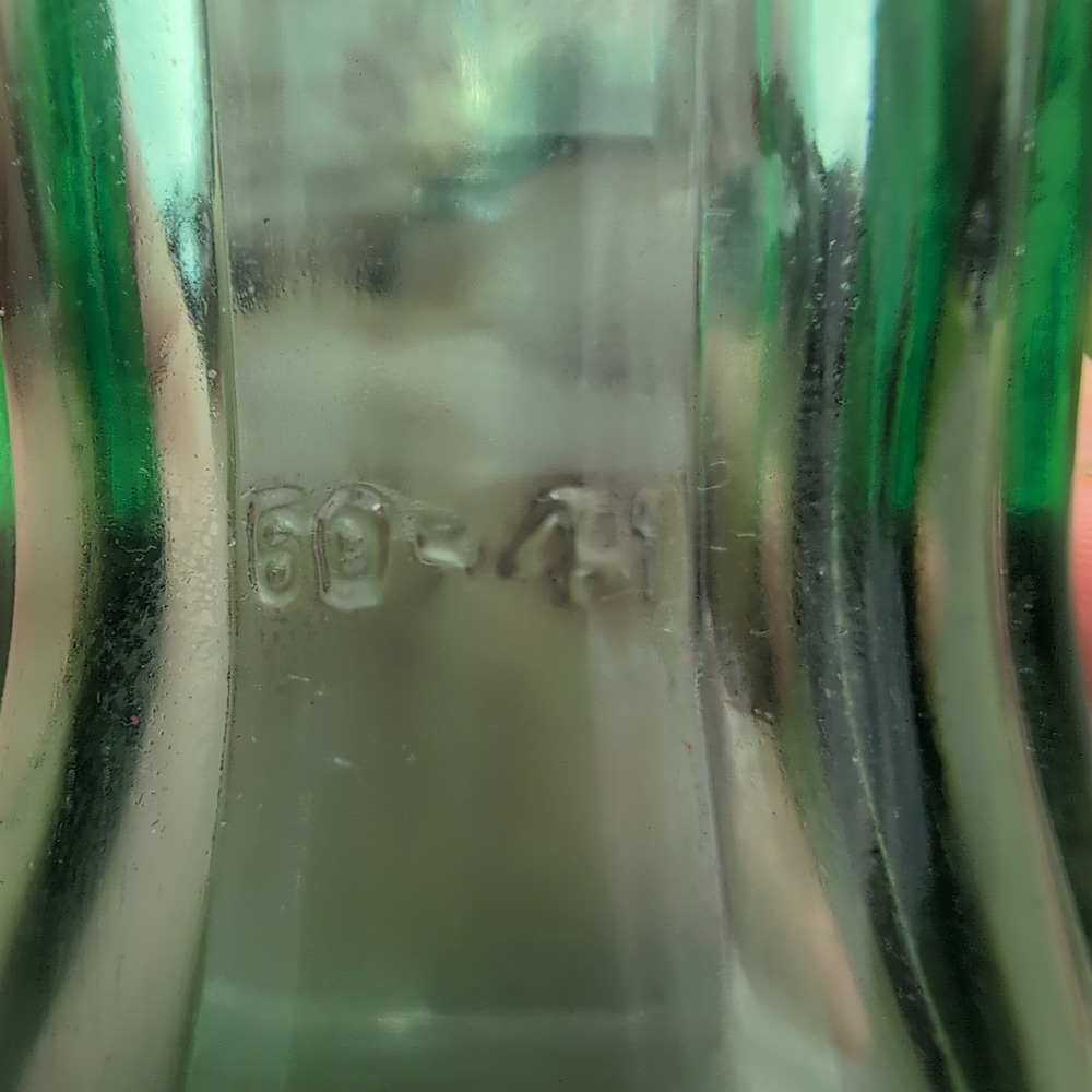 Vintage Coca-Cola Glass Bottle Birmingham Alabama Georgia Green Hobbleskirt VG+ - Picture 3 of 3